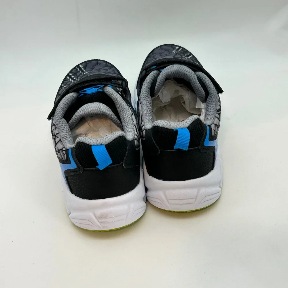 Saucony Kids Dragon Scale Athletic Sneakers Black Blue Green SK267957 3M Claw